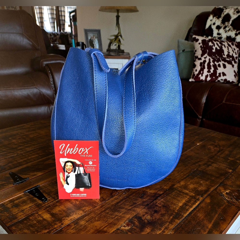Large Molino Blue Olivia Bag